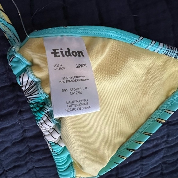 NWT Tropical Bikini Top - Picture 5 of 5